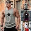 Classic Men Bodybuilding Stringer Tank Top Gym Workout Tee Vest Sleeveless Muscle Shirt For All Seasons
