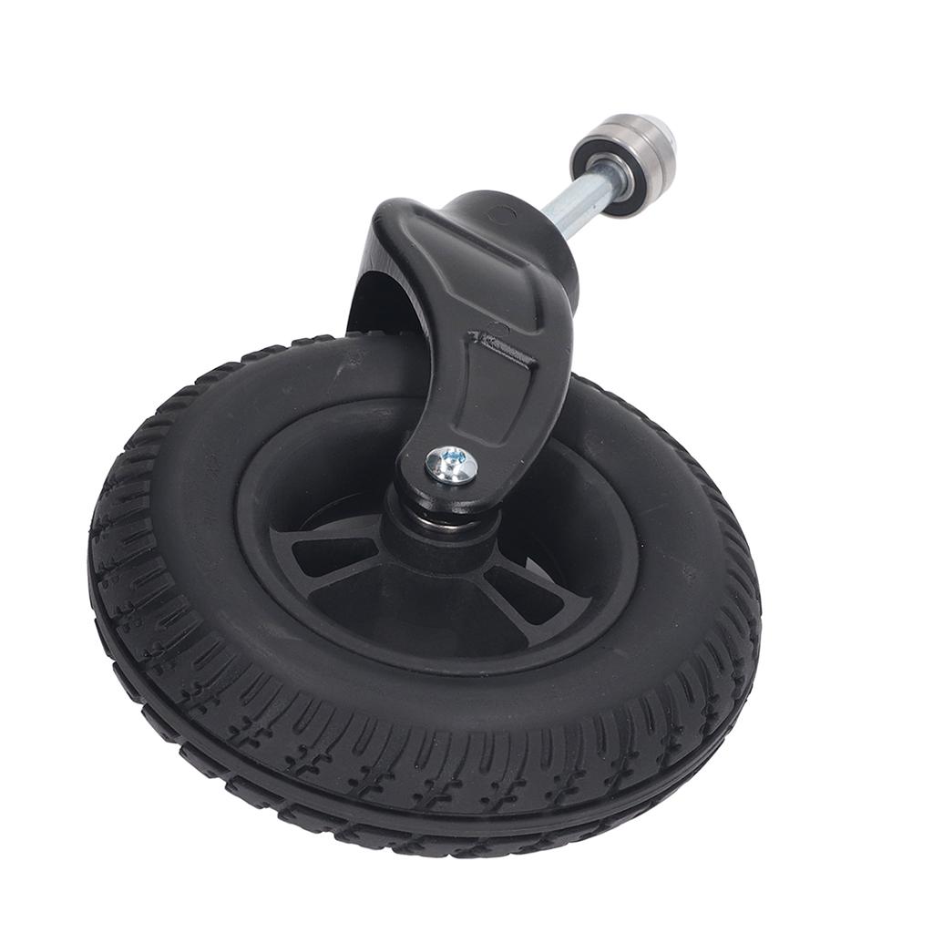 7 Zoll Lenkrolle Universal PU-Nabe PVC-Rad Rollstuhl Vorderrad Ersatz 120KG Last