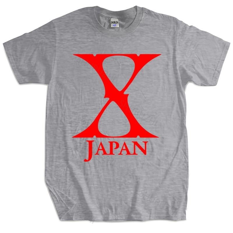 Men Cotton T Shirt Summer Brand Tshirt x japan Xjapan concert japan rock band Top Tees Mens Tshirt