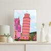 Rome Marrakech Landscape Poster Canvas Painting Prints Miami Beach Travel Posters Wall Art Pictures Home Decor For Living Room