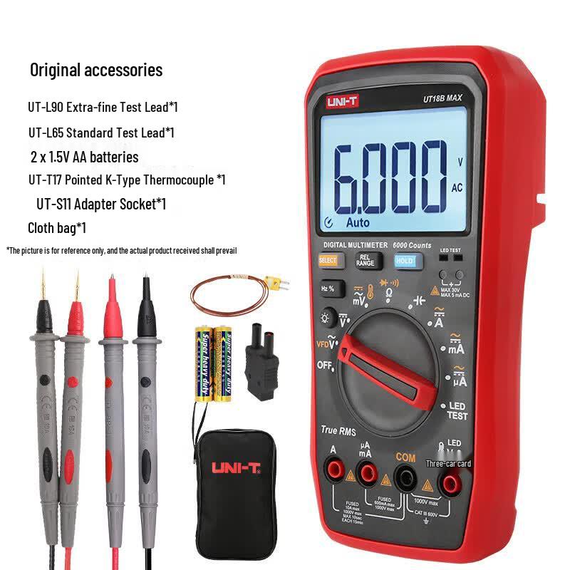 UNI-T UT18B MAX True RMS Digital Multimeter (CN version)