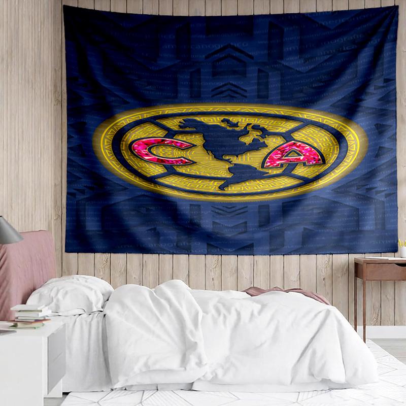 Club America Emblem Tapestry Accessories Playroom Tapestry, for Bedroom,Livingroom, dormitory Room Wall Decor Fan Birthday Gifts