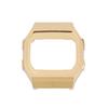 Pour Casio Série A168 étui en caoutchouc dur modifié avec coque en plastique de haute qualité Accessoires de montre