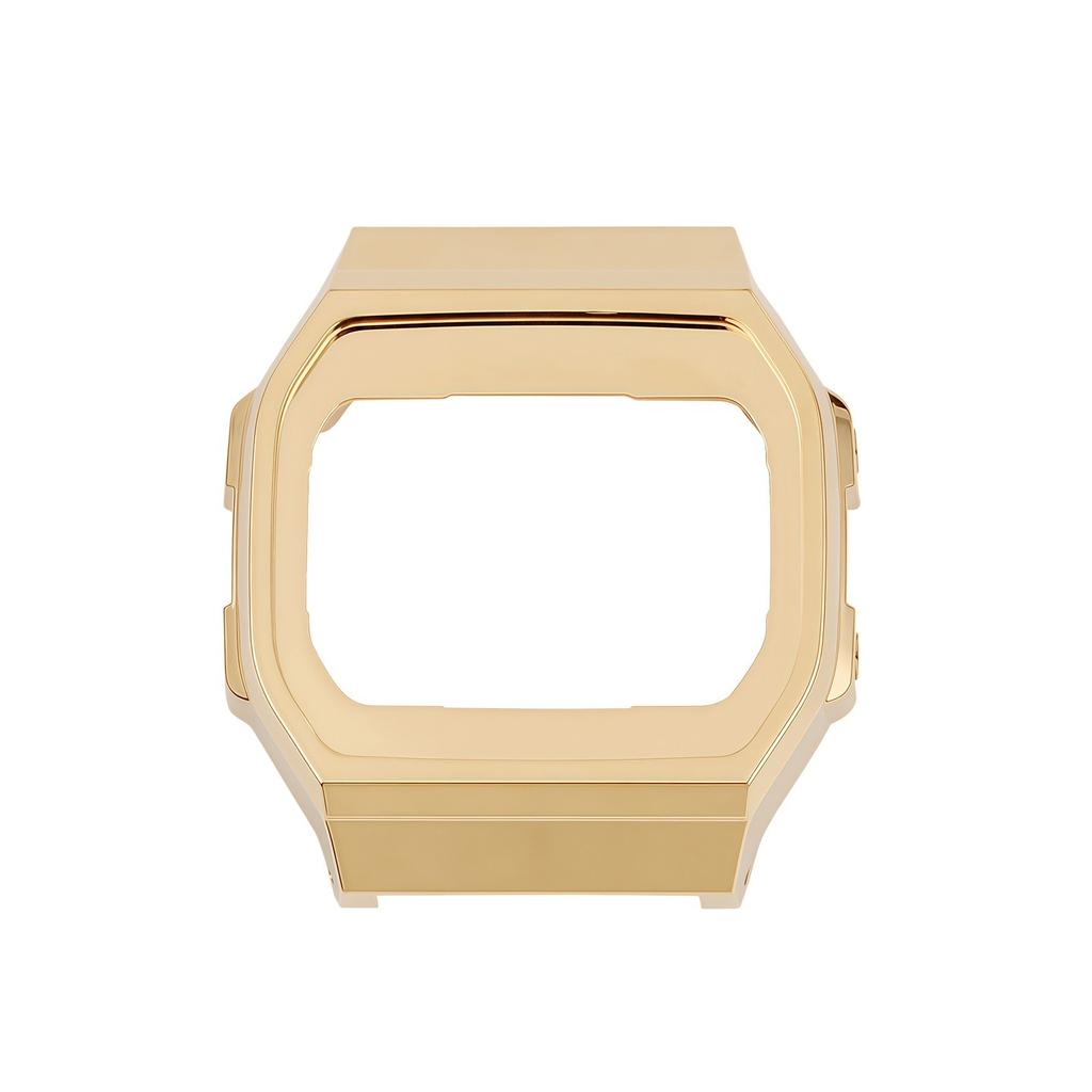 Pour Casio Série A168 étui en caoutchouc dur modifié avec coque en plastique de haute qualité Accessoires de montre