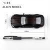 TOKAXI 1/36 Scale BMW M4 Diecast Miniature Car with Pull-Back Driving Function, Black, Birthday/Christmas Gift for Boys and Girls