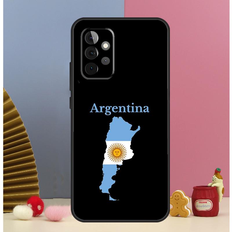Argentina Flag Phone Case For Samsung Galaxy A12 A32 A52 A14 A24 A34 A54 A53 A33 A13 A15 A25 A71 A51 Cover