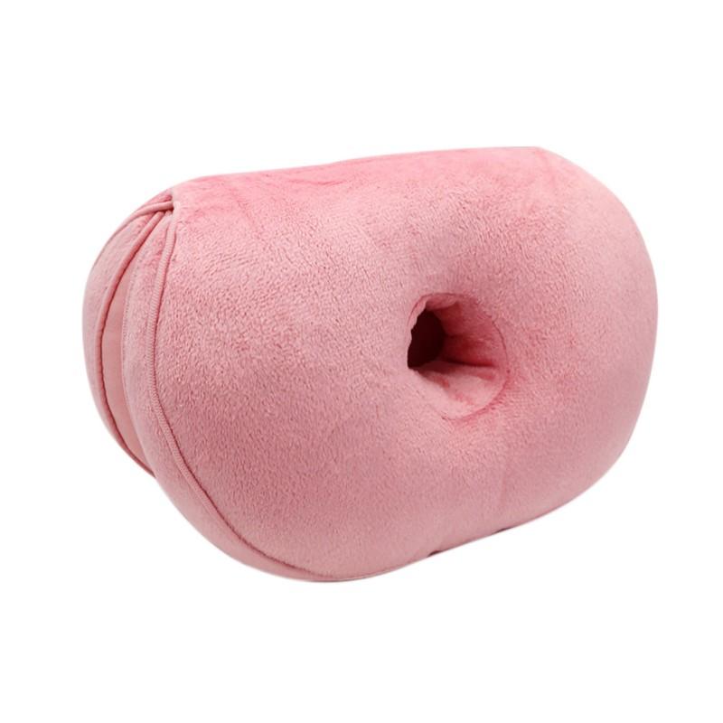 Home Office Dual Comfort Cushion Lift Hips Up Seat Cushion Multifunction For Pressure Relief Fits In Car Seat