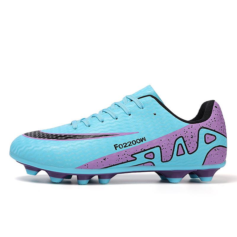 New Football Shoes Men'S Low-Top Ag Long Nails Women'S Broken Nails Youth Grass Game Training Professional Football Shoes