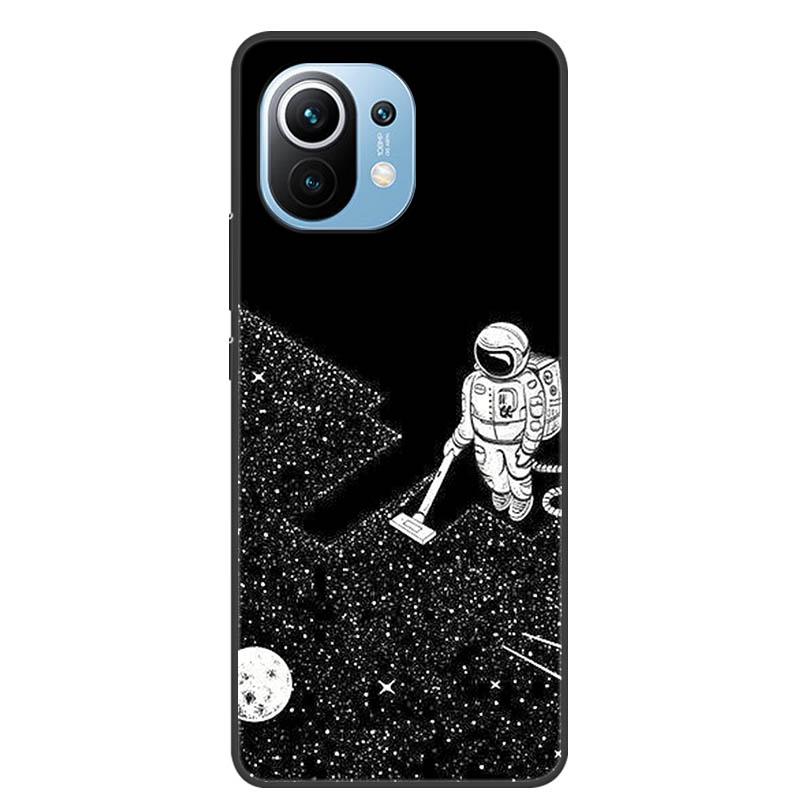 For Xiaomi 11 Lite 5G NE Case Protective Silicone TPU Phone Cases for Xiaomi Mi 11 Lite 5G Shockproof Covers 11Lite Soft Fundas