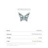 Modian 1 Piece Gold Geometric Shape Stud Earring 925 Silver Sparkling Clear CZ Earrings For Women Collocation Jewelry