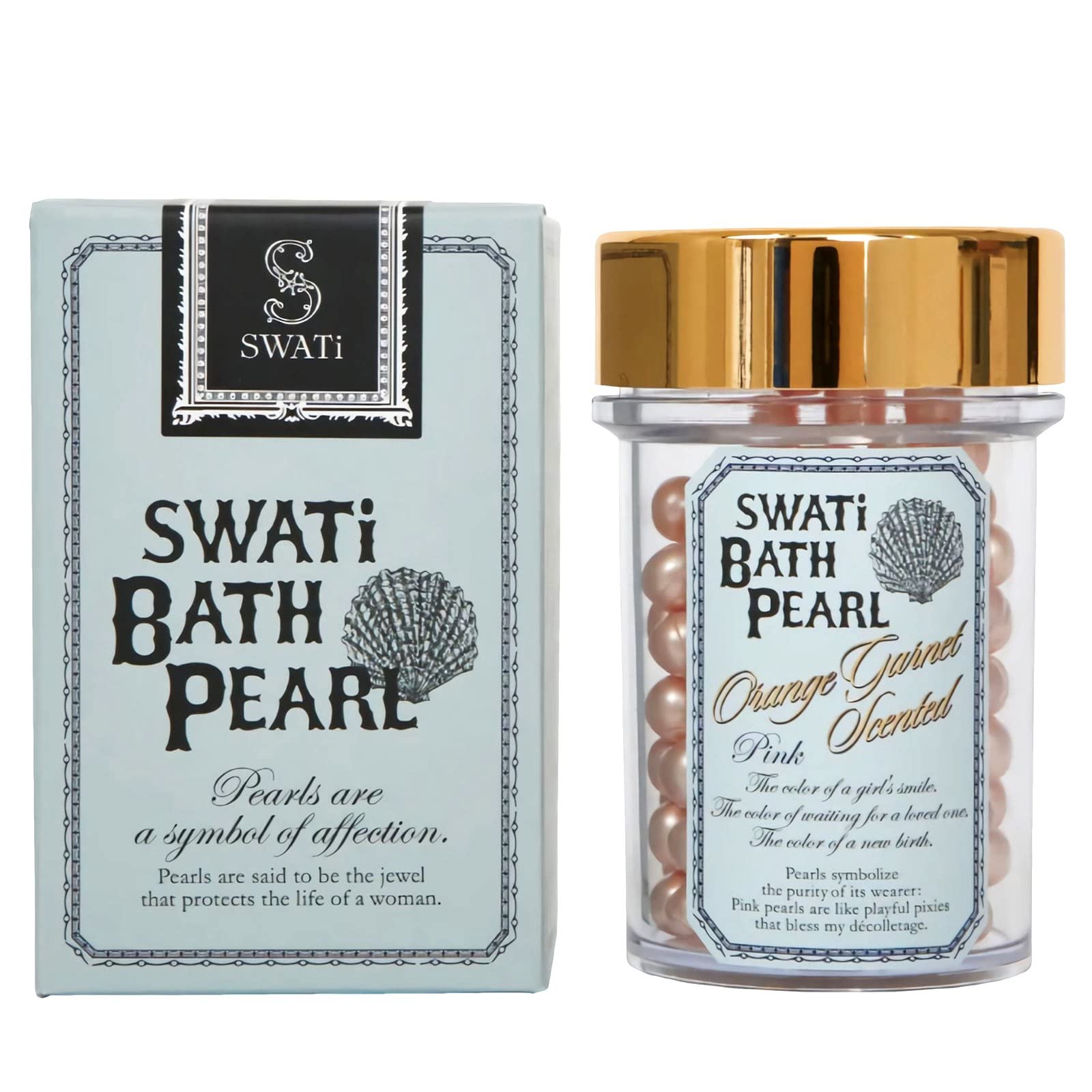 

SWATi BATH PEARL Свати Бат Перл Розовый 52г Аромат Оранжевого Граната (M)