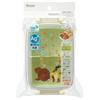 Skater Lunch Single Made in for Girls Kids' Box, Tier, 450ml, Dome-Shaped, Antibacterial, Japan, (The Bears' School)
