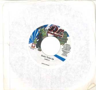 7inch Record JOHNNY P / HOLLOW WAY - Body Tune Up / Maria Maria NONE DR. PRODUCTION Jamaica Reggae, Ska & Dub Used