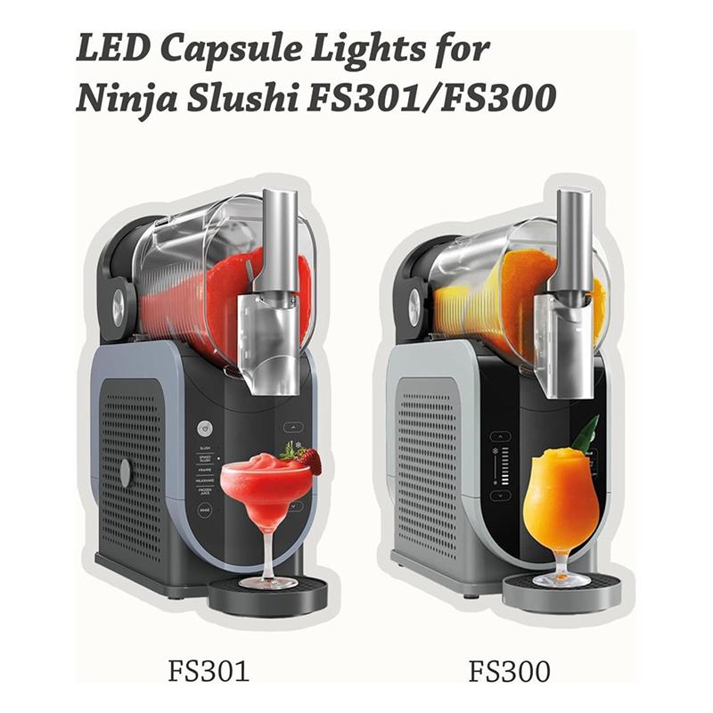 Осветительный модуль в форме капсулы для блендера для слякоти Ninja Slushi FS301/FS300 прозрачный
