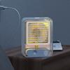 3 In 1 Desktop Mini Air Cooler Fan LED Night Light USB Water Cooling Fan Spray Humidifier Electric Fan for Office Dormitory Room