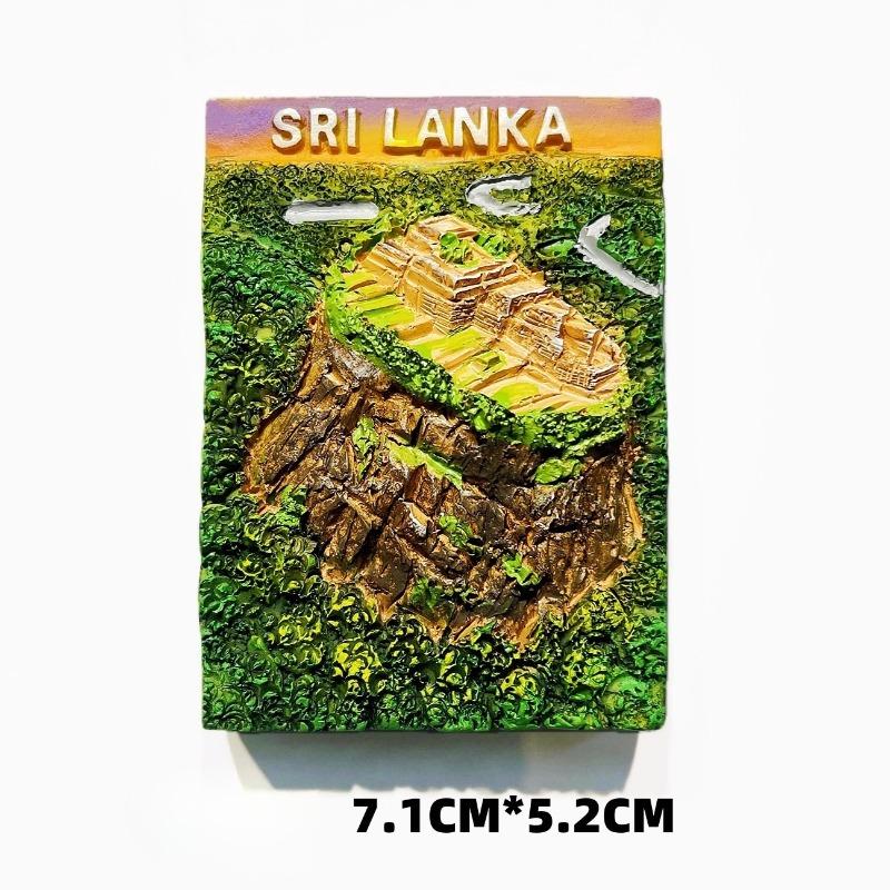 

Sri Lanka Fridge Stickers Colombo Ancient City of Sigiriya Travel Souvenirs Sigiriya Lion Rock Fridge Magnets Wedding Gifts