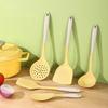 Silicone Spatula Spatula Cooking Spoon Household Cooking Spatula Frying Spatula Colander Kitchenware Set