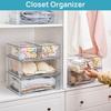 Cosmetic Transparent Storage Box PET Desktop Organizer