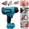 Cordless Hot Air Gun Handheld Electric Heat Gun with 3 Nozzle Household Shrink Wrapping Tool Rechargeable for 18V Makita Battery