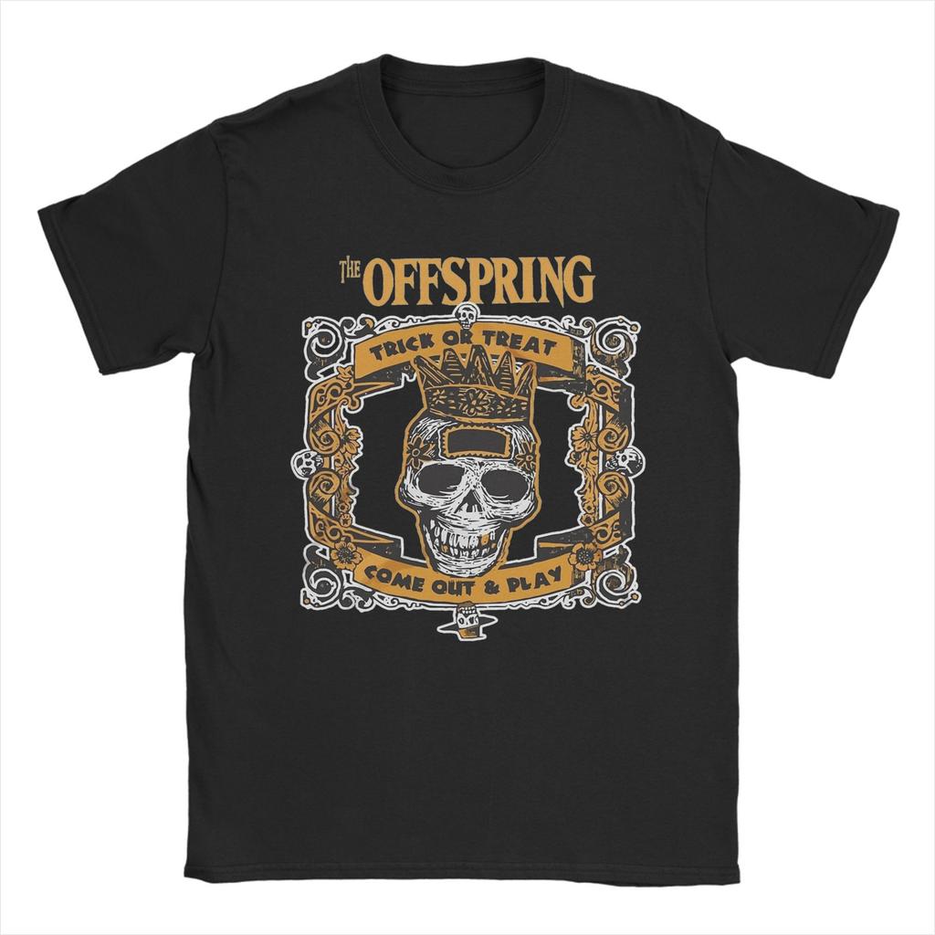 The Offspring Music T Shirts for Men Women Cotton Novelty TShirts O Neck Tee Shirt Short Sleeve Clothes New Arrival