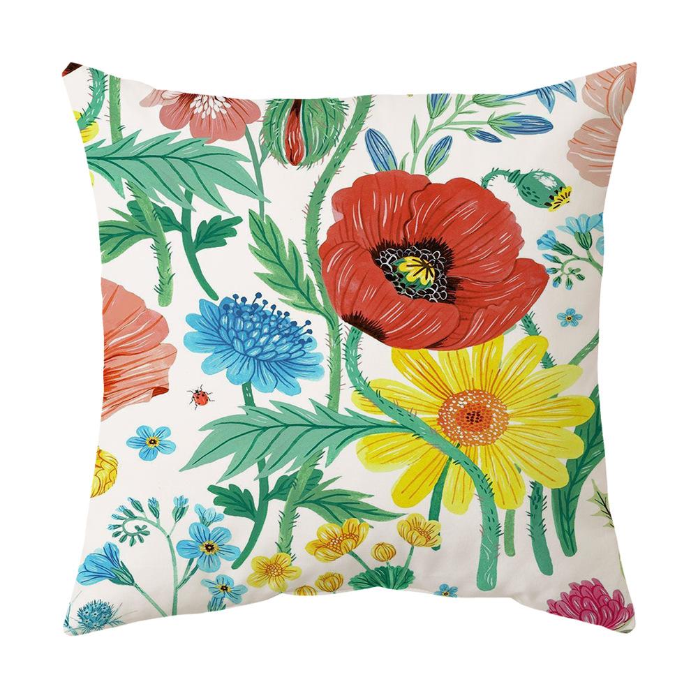 

Pillow Cover Sofa Cushion Cover Car Sofa Cushion Cover Peach Skin Velvet 45*45cm