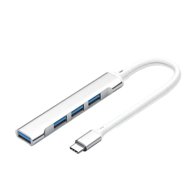 2-in-1 7-Port USB Docking Station: Multifunctional Type-C Hub for Computers & Phones