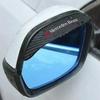 AAUJ1 2pcs Car Rearview Mirror Rain Eyebrow Suitable For Mercedes Benz C200L GLC GLK CLA GLA W210 W124 New AMG B/C/E Class A Class
