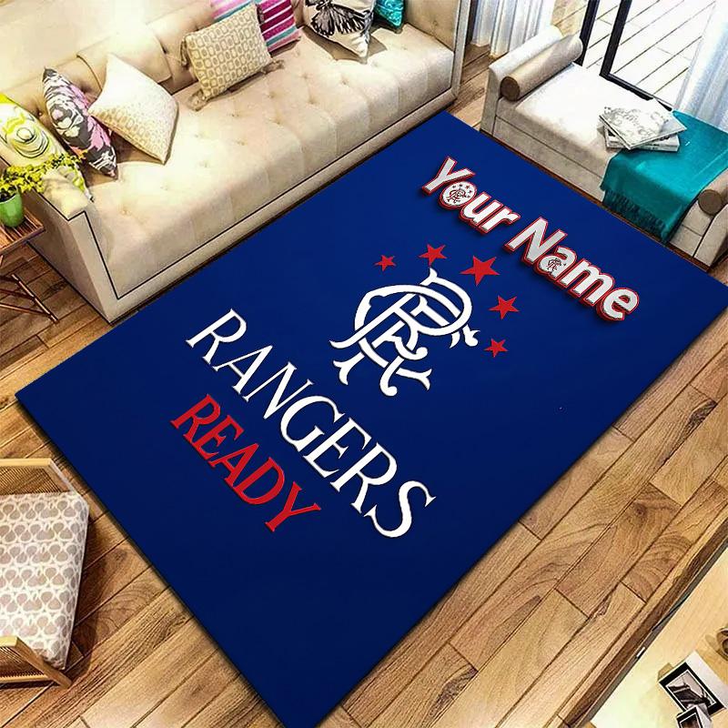 Rangers Fc Custom Name Carpet Rug