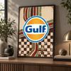 Gulf Diamond Painting Kit 5D Full Drill DIY Diamond Mosaic Wall Art Home Decor