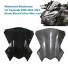 1Pcs Plastic Motorcycle Windshield Windscreen Covers Fit Kawasaki Z900 2020-2022 2023 Motorbikes Front Wind Deflector Parts