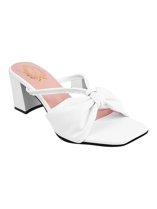 Shoetopia Women & Girls detailed Strap Stylish Fashion Sandal Block Heels