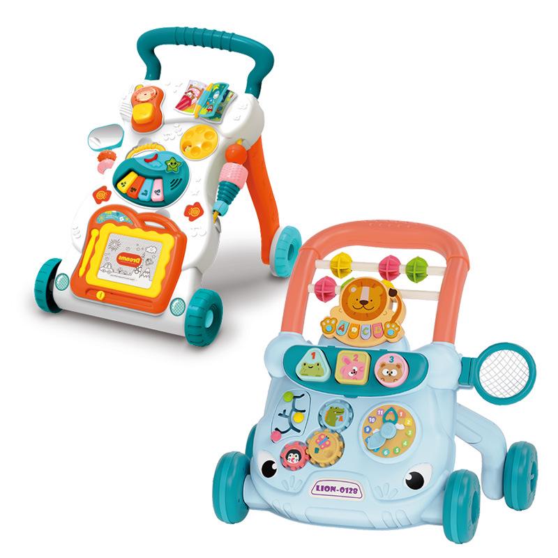 Interactive Baby Walker Toy with Music, Anti-Rollover, for Ages 6-18 Months