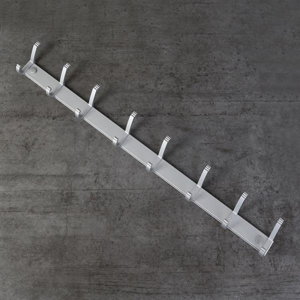 

Настінна вішалка з 16 гачками / алюмінієва настінна вішалка