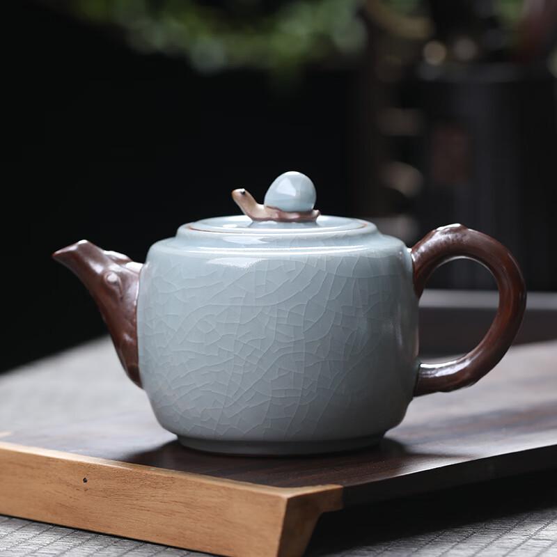 MULTIPOTENT Ru Kiln Ceramic Teapot