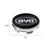 Accessoires de voiture 4 pièces 60 mm Cache-moyeu de roue de voiture Badge pour BYD Song Qin Han EV Tang PLUS Song Pro MAX Yuan Accessoires