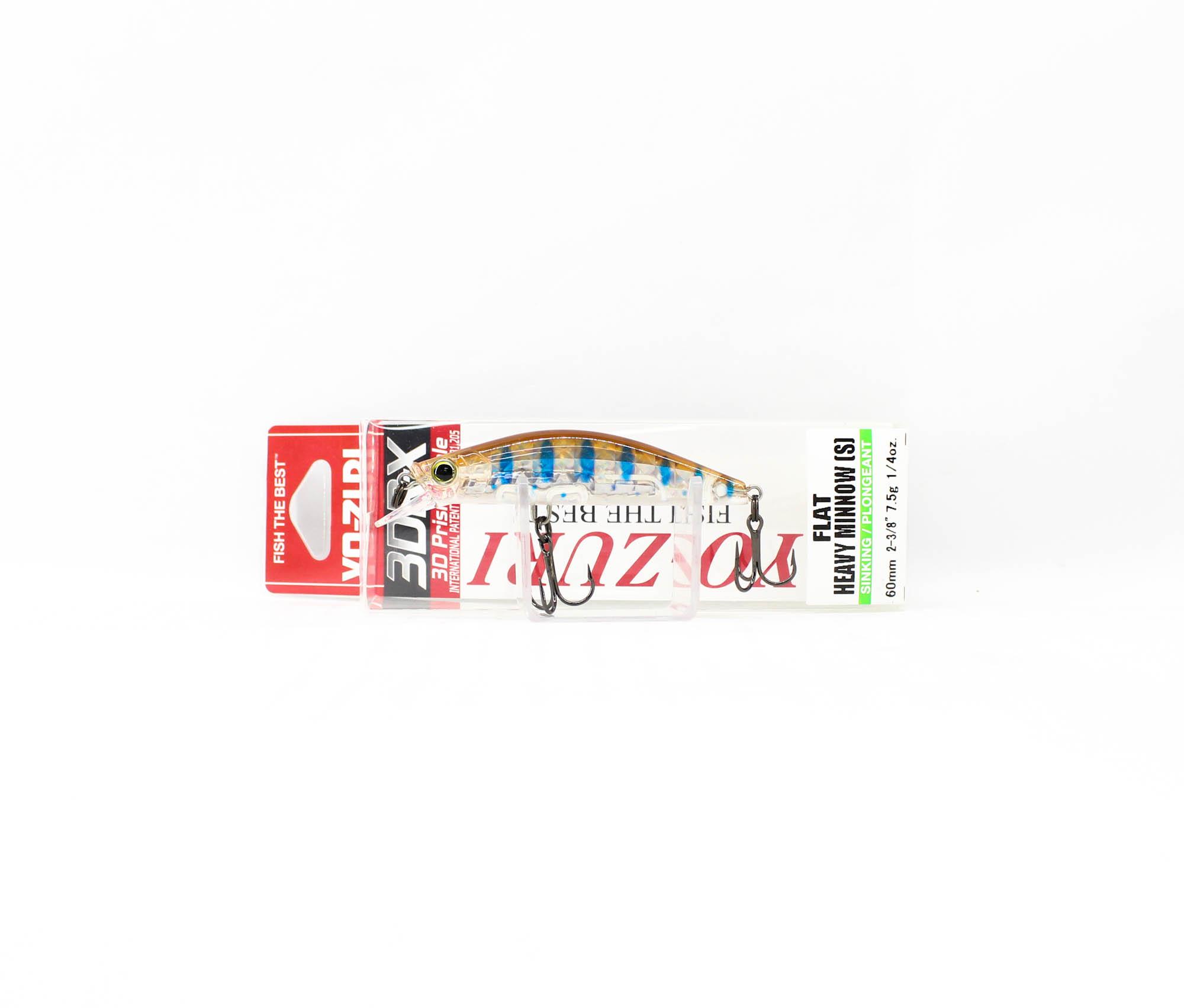 

Yo Zuri 3DR-X Flat Heavy Minnow 60S Sinking Lure R1542-PBT (4800)