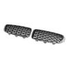 Gloss Black Diamond Front Upper Grille For BMW 4 Series F32 F33 F36 F82 14-2018