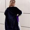 2025 New Faux Fur Thick Cloak Warm Fur Coat for Women