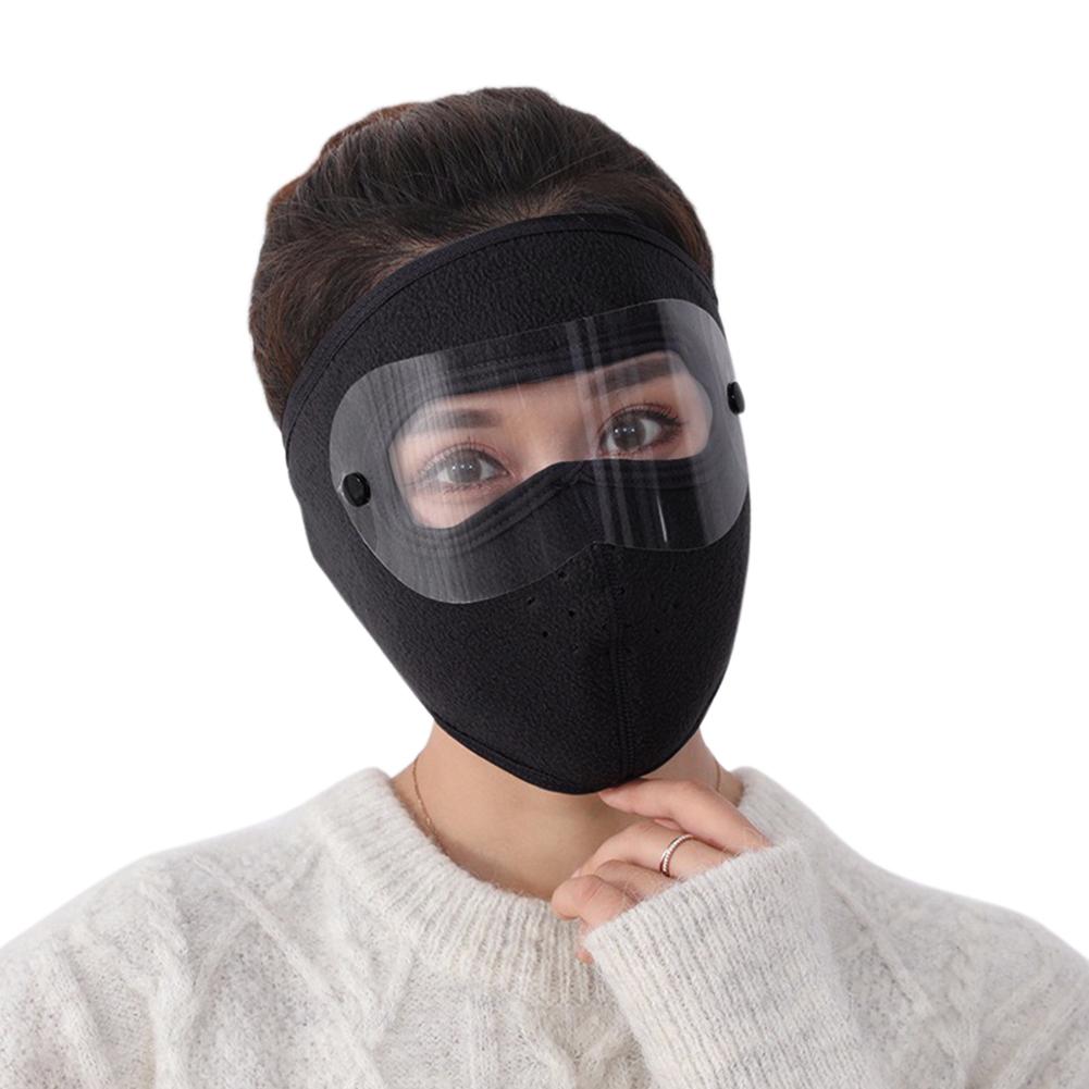 Winter Ski Full Face Mask Motorcycle Face Cover Breathable Polar Fleece Windproof Thermal Mask for Outdoor Cycling Skiing Hiking