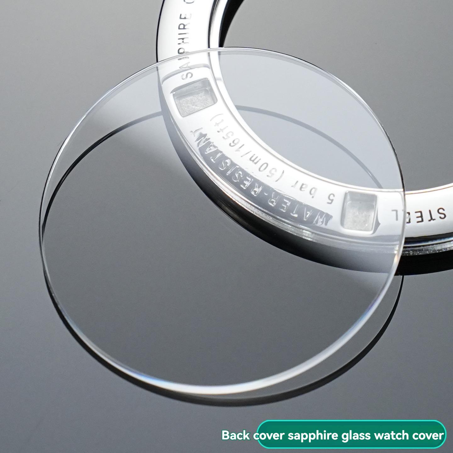 

Для Mido Commander Серии M021 M021.431 Сапфировое Стекло Часовое Стекло Передняя и Задняя Крышки Часовое Стекло Устойчивая к Царапинам Маска Sapphire glass