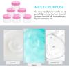 12Pcs Refillable Containers Leak-Proof Small Travel Cream Jars Portable Lightweight Lotion Dispenser for Face