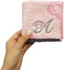 Marushin Sanrio Handkerchief with My Rose My Melody Perfect Gift for or any Product 3005058200 Initials, Melody, 100% Cotton, A, Birthdays, Mother's