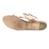 Great HERMES Sandals Medor Leather Thong Metal Pink Leather Women 36.5 Used