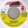 7inch Record SINGING PRINCE  We Are The World NONE Logon Street Vi 2001 Jamaica Reggae Ska  Dub Used
