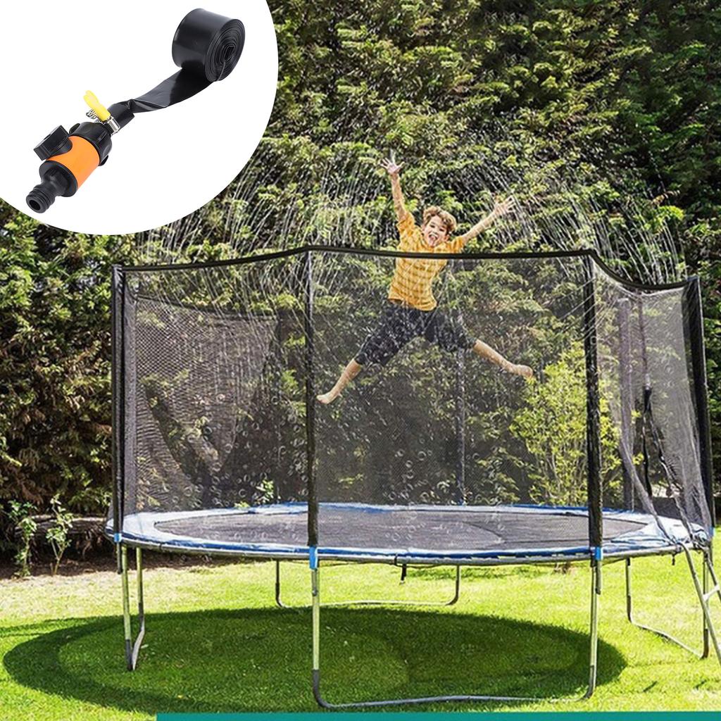Trampolin Wassersprenger Kinder Wasserspiele Sprenger Outdoor Wasserspiel Sprenger für Trampoline
