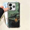 Vintage Car Retro Nostalgia Plating Phone Case For Xiaomi Poco X5 X6 X7 X8 Pro Max F8 Ultra F7 M8 M7 M5S Redmi 15C 15 14C 13C 13