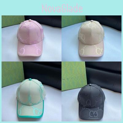 Cotton Baseball Cap With Large G Letter Logo For Fashionable Streetwear Spring