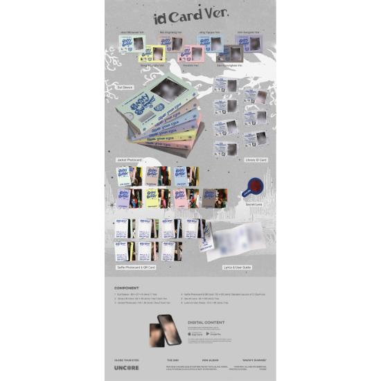 ID Card Ver POCAALBUM Ver CLOSE YOUR EYES 2nd Mini Album Snowy Summer