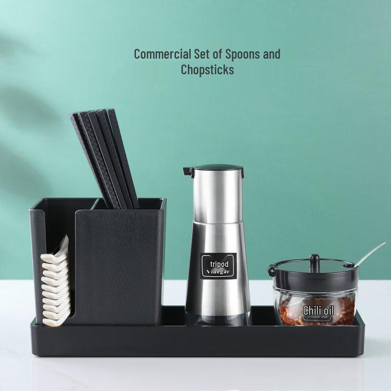 Tabletop Chopstick & Spoon Holder Set