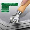 Double Head Spline Roller Tool Set With Nylon Wheel Rubber Strips For Aluminum Frame Screen Door Window Maintenance